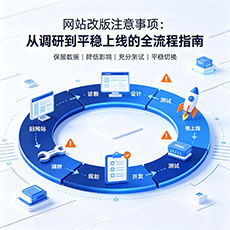 三门峡建站-网站改版注意事项：从调研到平稳上线的全流程指南