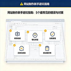 三门峡建站-网站制作新手避坑指南：5个最常见的错误与对策