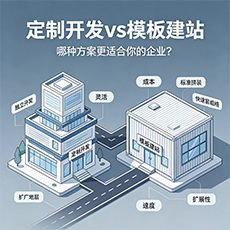 三门峡建站-定制开发vs模板建站：哪种方案更适合你的企业？