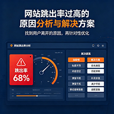 三门峡建站-网站跳出率过高的原因分析与解决方案