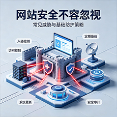 三门峡建站-网站安全不容忽视：常见威胁与基础防护策略