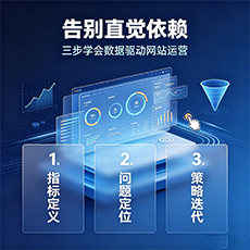 三门峡建站-告别直觉依赖：三步学会数据驱动网站运营
