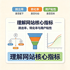 三门峡建站-理解网站核心指标：跳出率、转化率与用户粘性