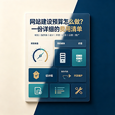 三门峡建站-网站建设预算怎么做？一份详细的费用清单