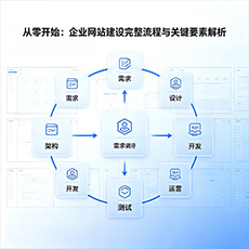 三门峡建站-从零开始：企业网站建设完整流程与关键要素解析