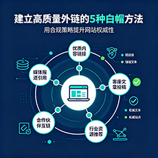 三门峡建站-建立高质量外链的5种白帽方法